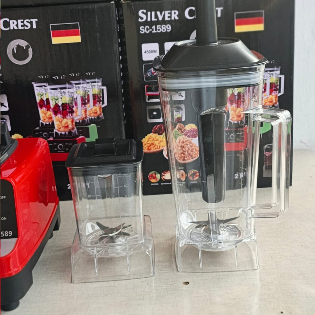 Silver Crest 2-in-1 Juicer Blender & Grinder – Powerful Kitchen Appliance